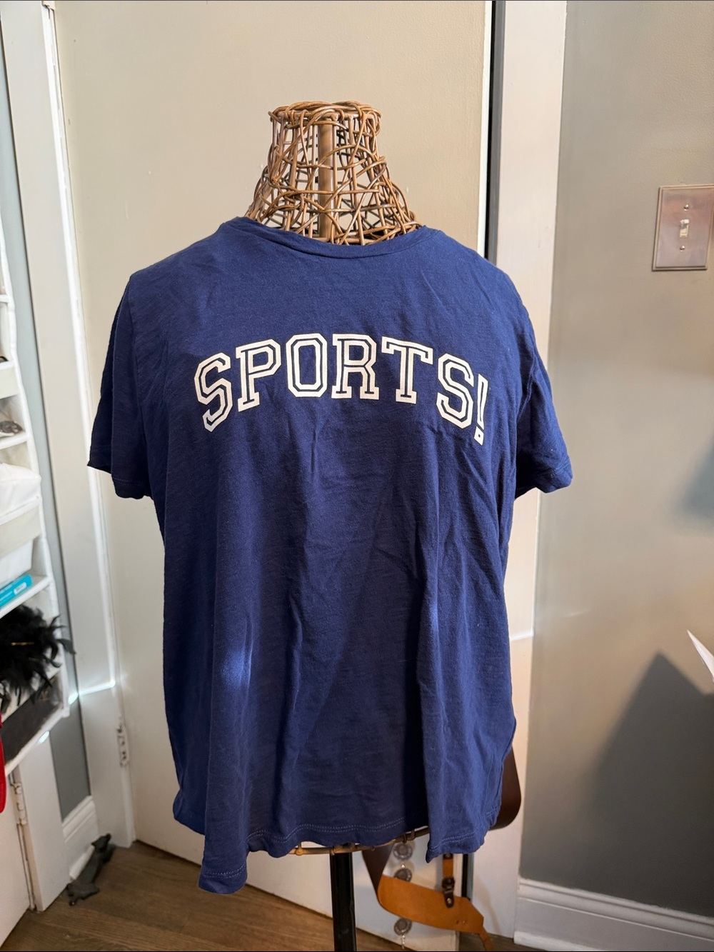 J. Crew Navy 'SPORTS!' Graphic Tee